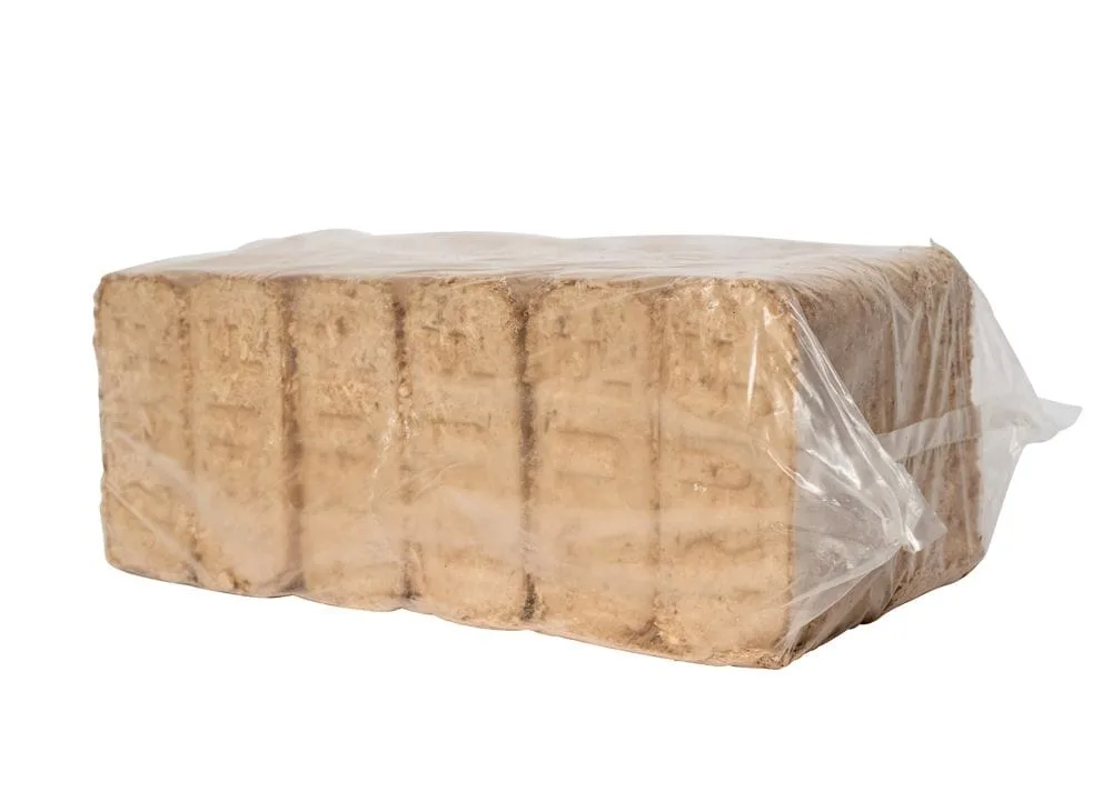 RUF Holzbriketts Hartholz Buche ohne Zugloch – Palette mit 96 Packungen à 10 kg