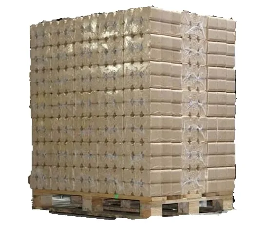 Uckermark Holzbriketts Nadelholz – Palette mit 96 Packungen à 10 kg