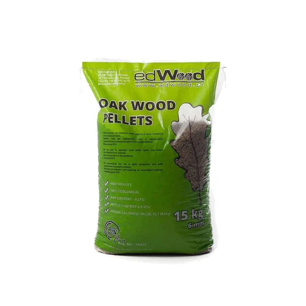 Holzpellets Hartholz – Buche/Eiche – Sack à 15 kg