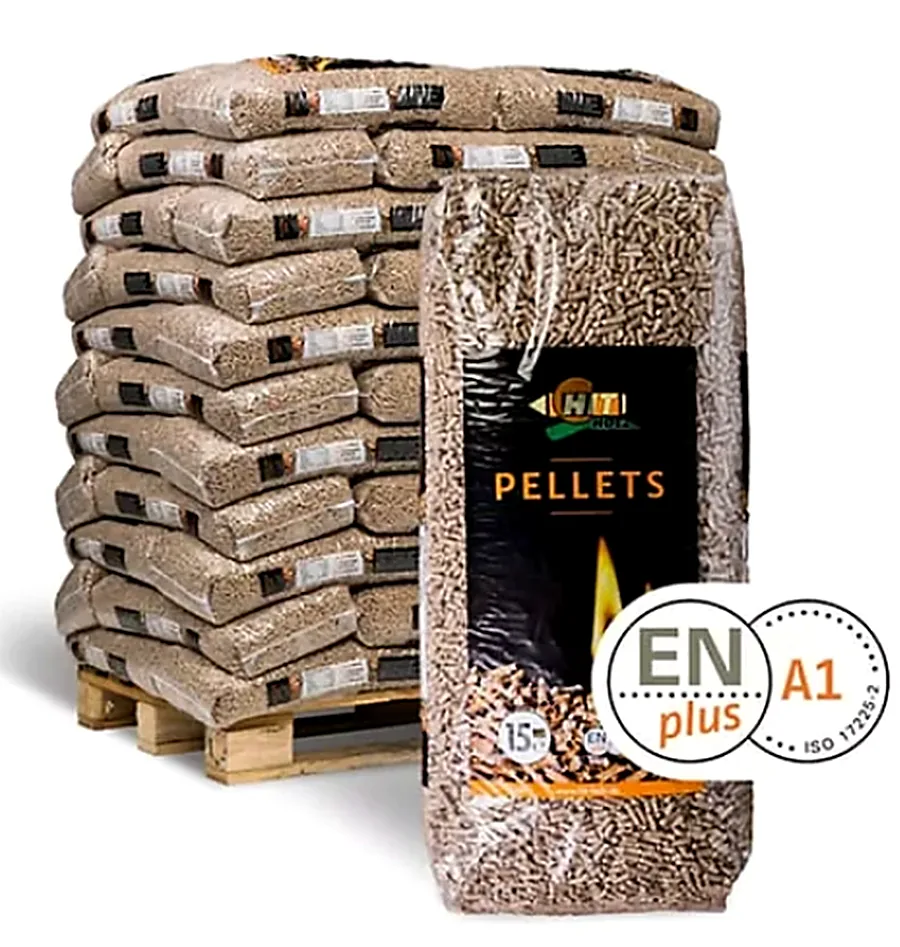 Hit Holz Pellets – Palette 48 Säcke à 15 kg