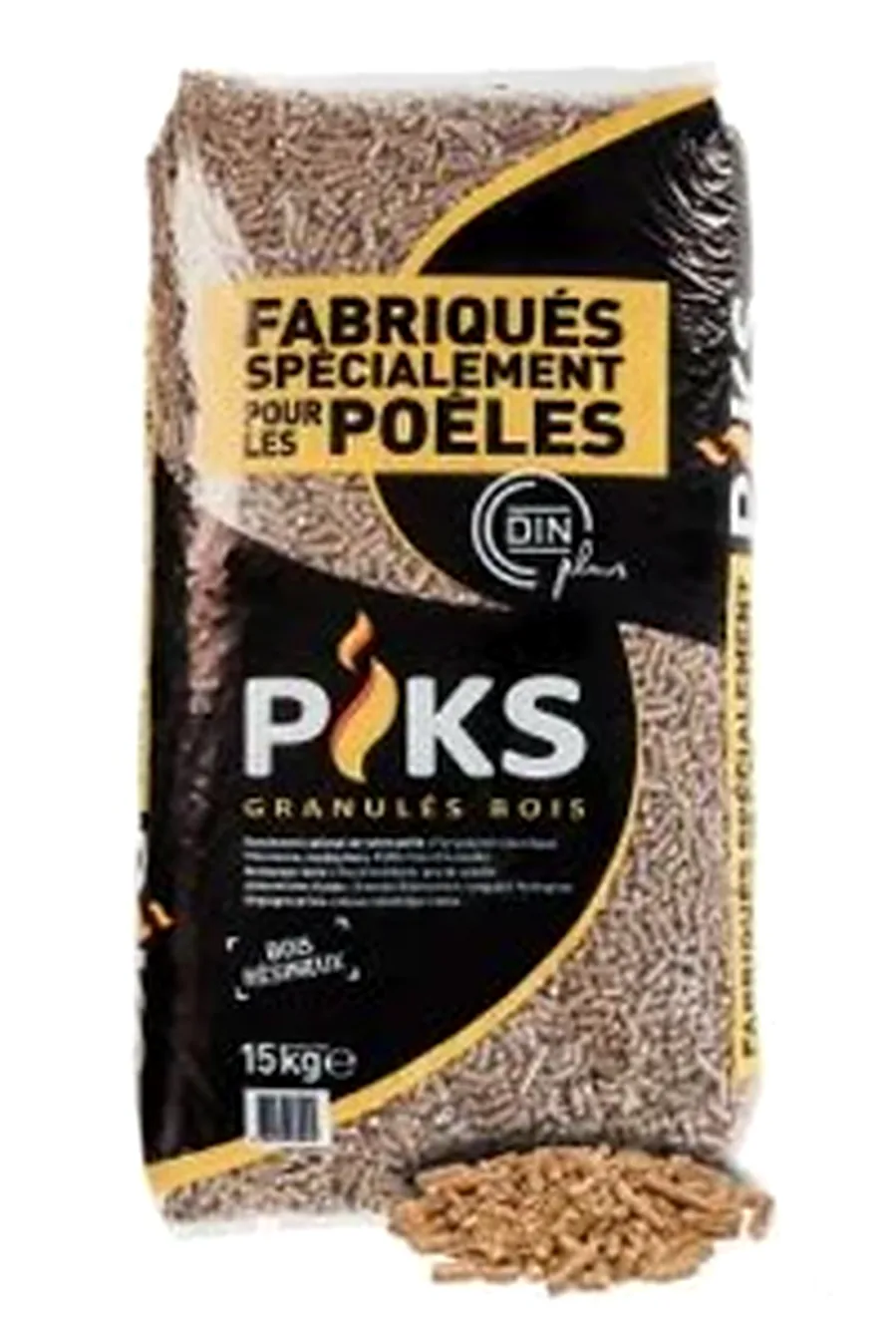 PIKS Holzpellets – Palette mit 66 Säcken à 15 kg