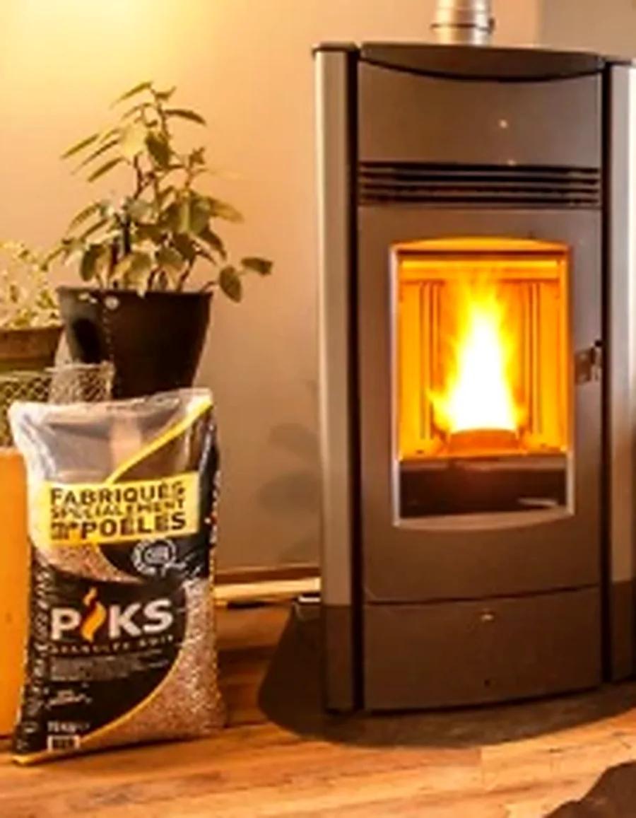 PIKS Holzpellets – Palette mit 66 Säcken à 15 kg