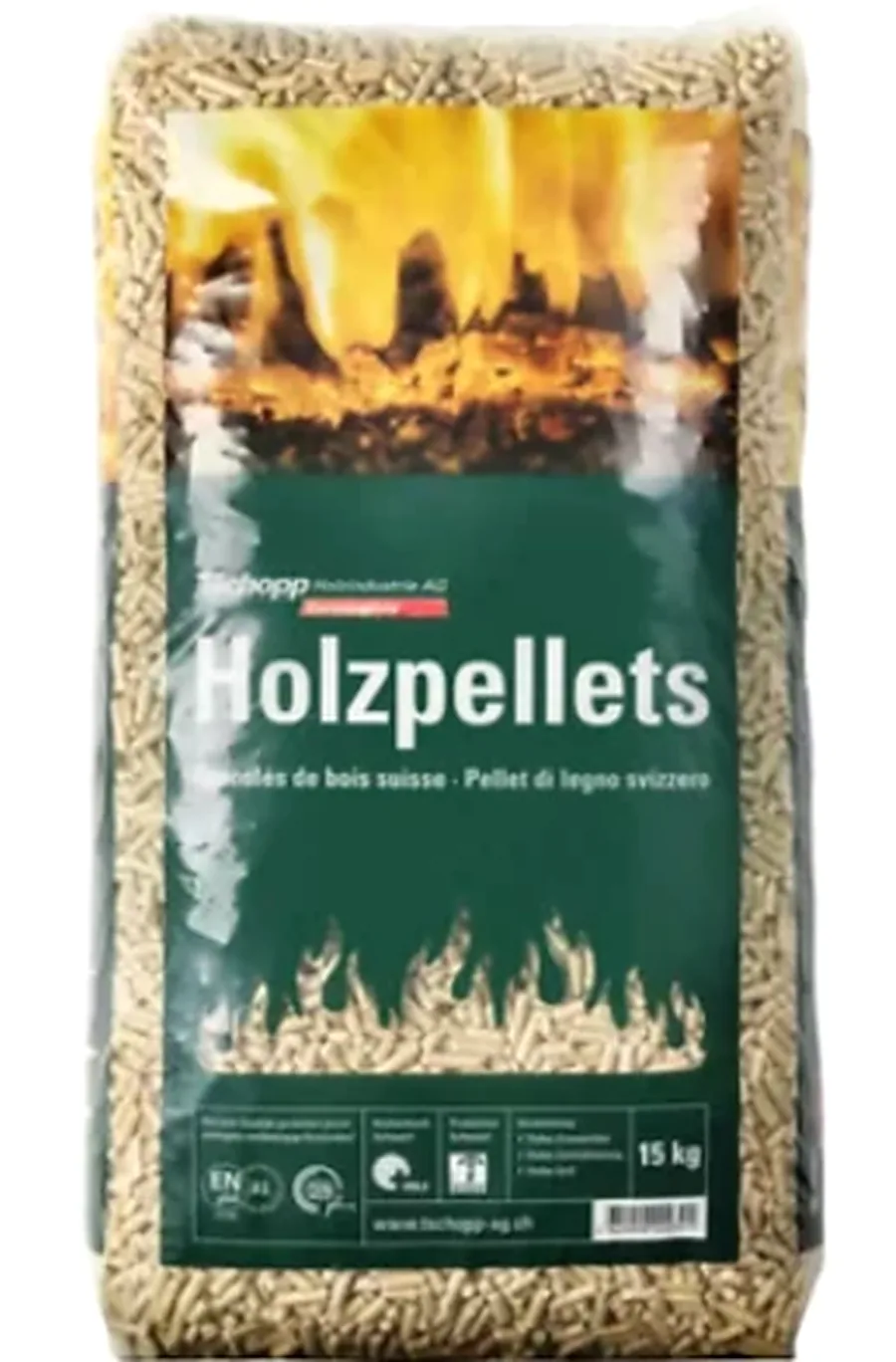 Holzpellets – Palette 66 Säcke à 15 kg