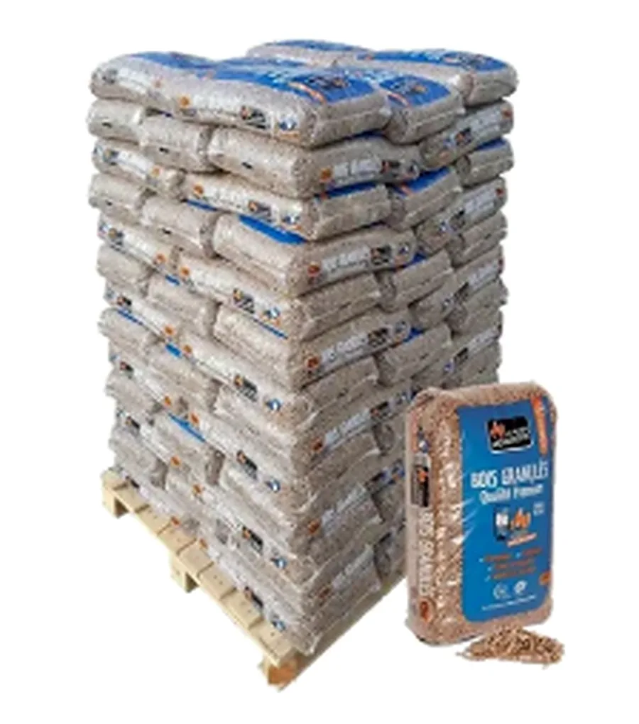 Woodstock Holzpellets – Palette 78 Säcke à 15 kg