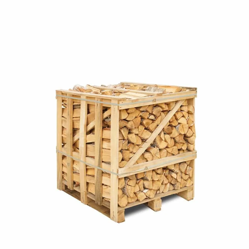 Brennholz Birke – 25/33 cm – 1 RM Holzbox
