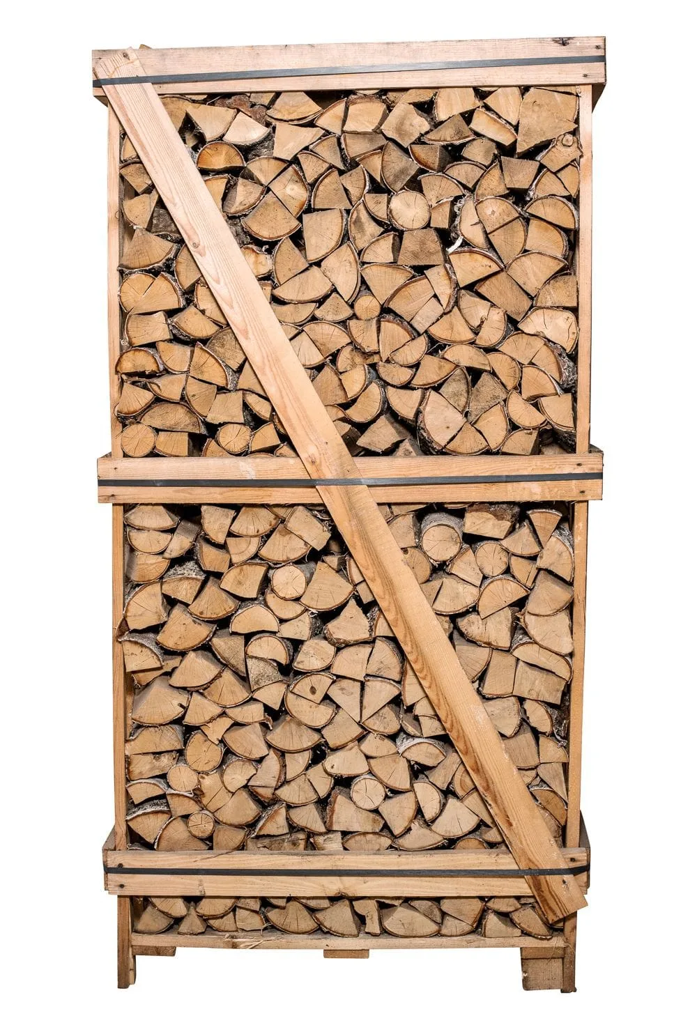 Brennholz Birke – 25 cm – 2 RM Palette